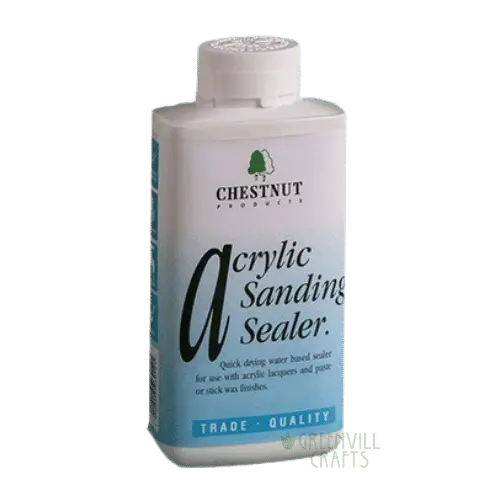 Acrylic Sanding Sealer - 500ml - Chestnut Products - UK Pen Blanks