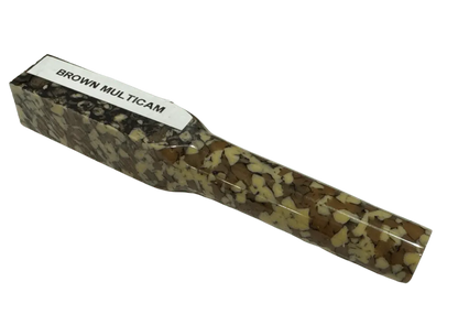 Brown Multicam Kirinite Pen Turning Blank | Acrylic Blanks