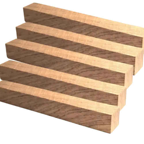 Bubinga Pen Blanks - 5 Pack - UK Pen Blanks