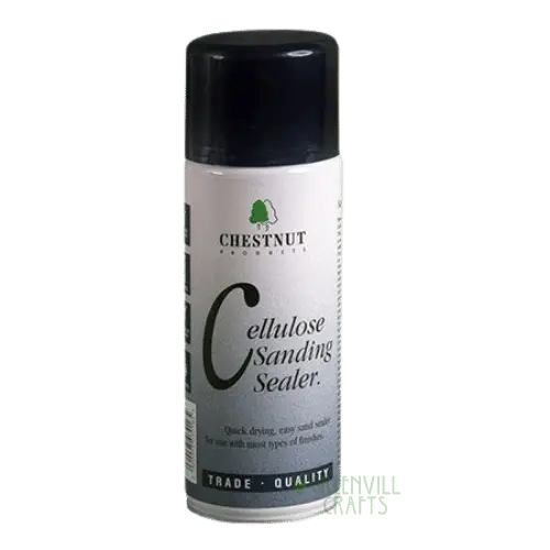 Cellulose Sanding Sealer (Aerosol) - Chestnut Products - UK Pen Blanks