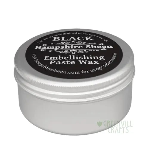 Embellishing Wax - Black - 60g - Hampshire Sheen - UK Pen Blanks