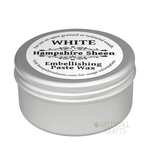 Embellishing Wax - White - 60g - Hampshire Sheen - UK Pen Blanks