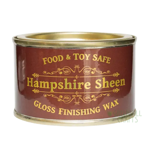 Gloss Finishing Wax (Food & Toy Safe) - Hampshire Sheen - UK Pen Blanks