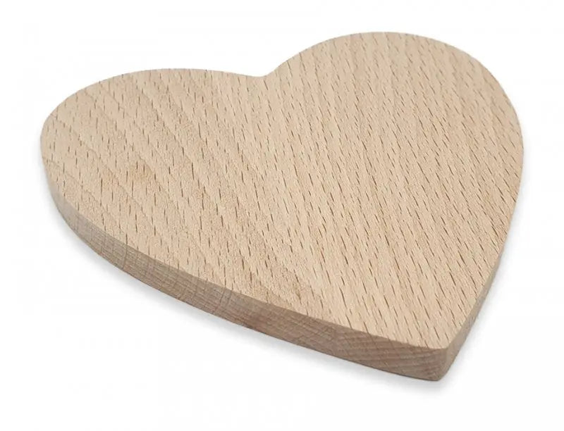 Heart Pyrography Wooden Blanks