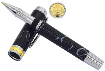 Large Jr Gentleman Roller Ball Pen Kit (new style) - Chrome - UK Pen Blanks