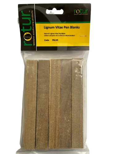 Lignum Vitae Pen Turning Blanks - Pack of 5 - UK Pen Blanks