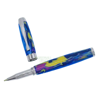 Manager Rollerball Pen Kit Chrome (New Style) - UK Pen Blanks