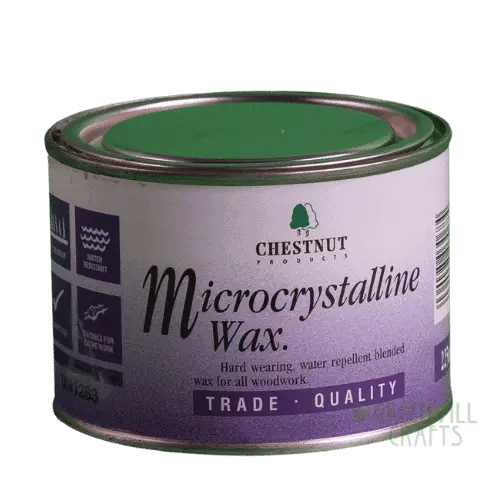 Microcrystalline Wax -225ml Tin -  Chestnut Products - UK Pen Blanks