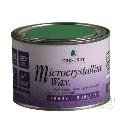 Microcrystalline Wax -225ml Tin -  Chestnut Products - UK Pen Blanks