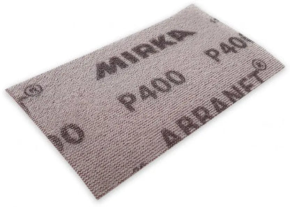 Mirka Abranet Abrasive Single Strips  - 70mm x 125mm - UK Pen Blanks