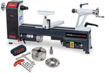 NOVA Comet II DR Lathe with G3 Chuck & Stand Bundle - UK Pen Blanks