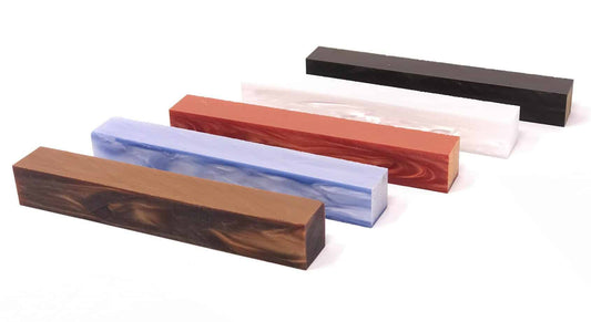 Pearl Pack 1 - Acrylic Kirinite Pen Blank - UK Pen Blanks