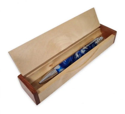 Square Wooden Pen Box - UK Pen Blanks