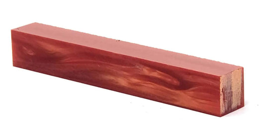 Strawberry Pearl - Acrylic Kirinite Pen Blank - UK Pen Blanks