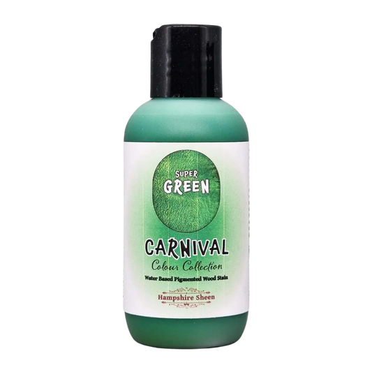 Super Green - Carnival Colours 125ml - Hampshire Sheen - UK Pen Blanks